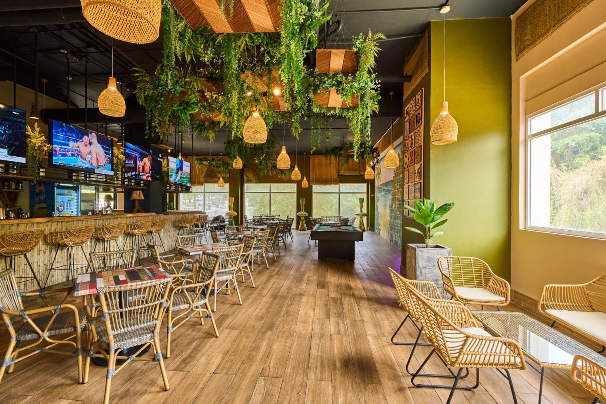 圣克拉拉 Gran Evenia Bijao酒店 外观 照片 Interior of a typical restaurant