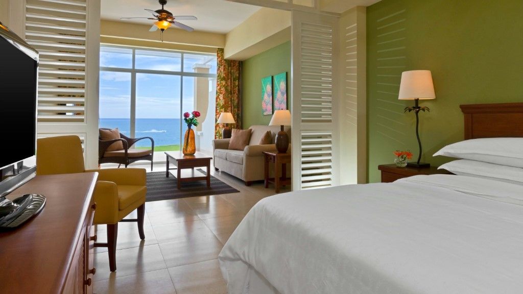 圣克拉拉 Gran Evenia Bijao酒店 外观 照片 A guest room at the Sheraton Resort