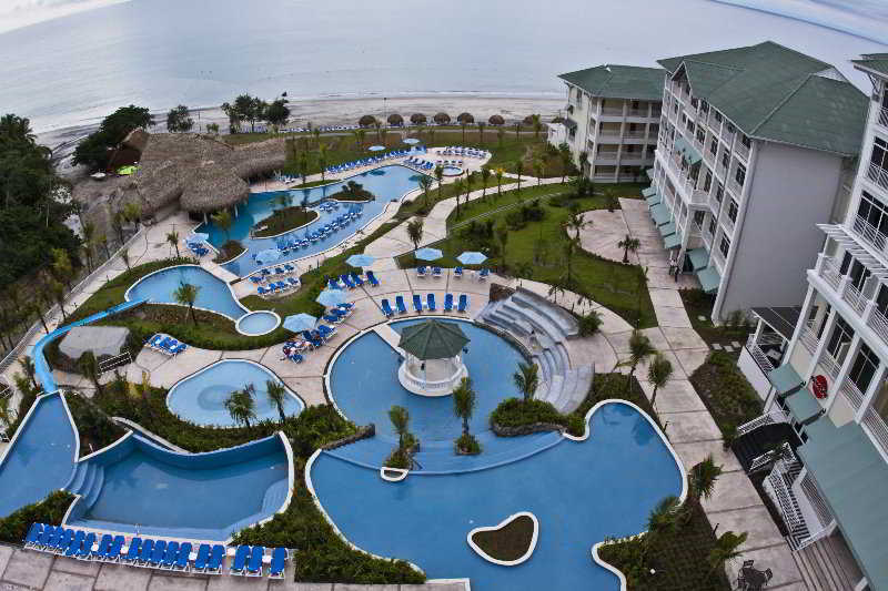 圣克拉拉 Gran Evenia Bijao酒店 外观 照片 Aerial view of the hotel